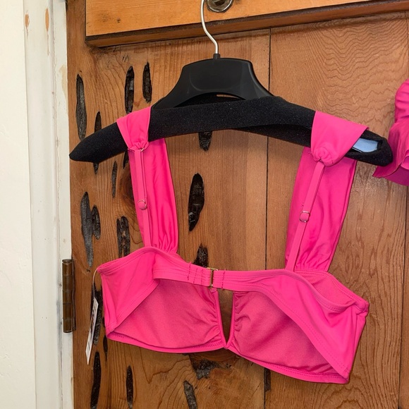 TIME and TRU Women's Button Front-Molded Cup SWIM SUIT -Size L (12-14) -Pink-NWT - Picture 12 of 15